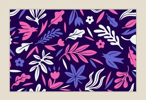 Abstract organic pattern vector concept Stock Illustration