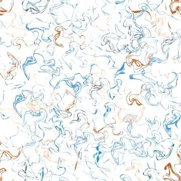 Abstract organic random colored yarn fiber texture Stock Illustration