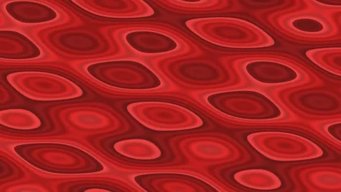 Abstract Organic Red Patterns Shimmering In Motion Stock Footage 327945977