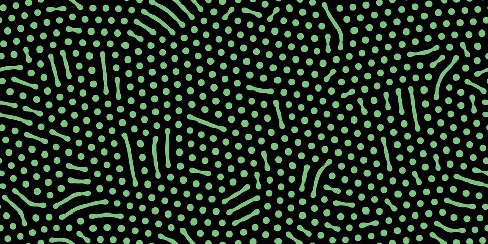 Abstract organic seamless pattern in black and white Illustrazione stock