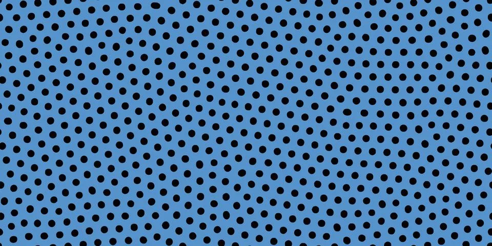 Abstract organic seamless pattern in black and white Stock Illustration