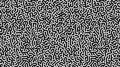 Abstract Organic Seamless Patterns Stock Footage 134518694