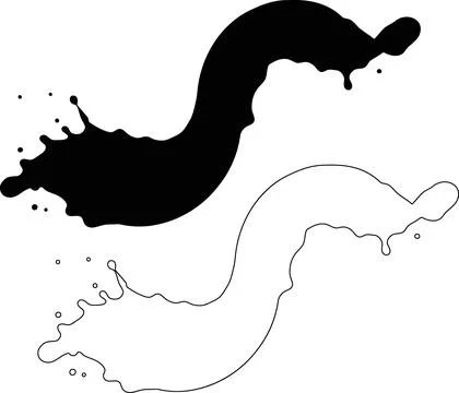 Abstract organic shape map vector イラスト素材