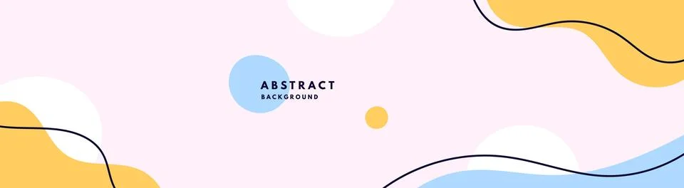 Abstract organic shape pattern background. classy simple backdrop with swir.. Stock Illustration