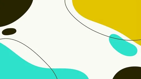Abstract Organic Shapes Background Stock Illustration