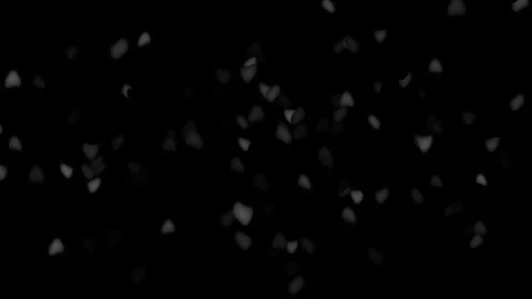 Abstract organic shapes floating in dark space ethereal particles gentle mo.. Video stock 319216922
