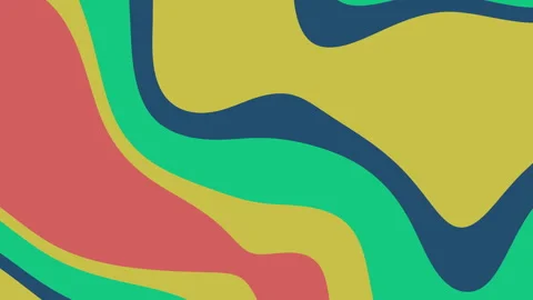 Abstract organic shapes Stock Footage 319859532