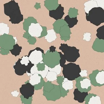 Abstract organic shapes pattern with dark and light tones illustration イラスト素材