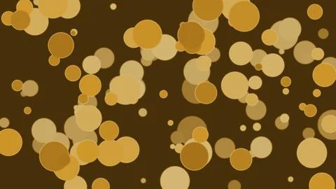 Abstract organic shapes pattern on green background illustration Stockillustratie