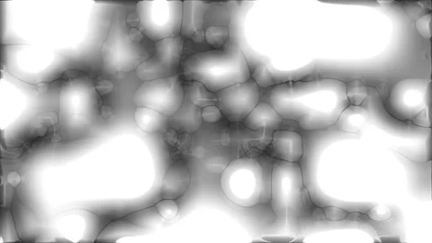 Abstract organic shapes softly glowing in a dark moody atmosphere with subt.. 스톡 동영상 341541818