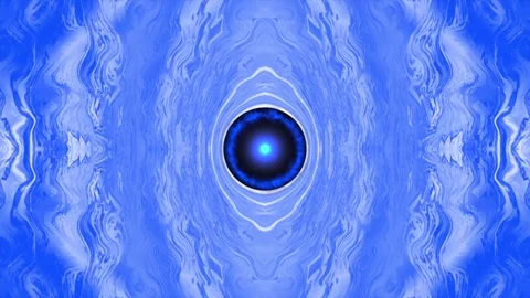 Abstract organic symmetrical eye motion background Stock Footage 337939029