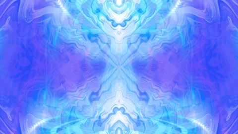 Abstract organic symmetrical liquid motion background Stock Footage 337936776