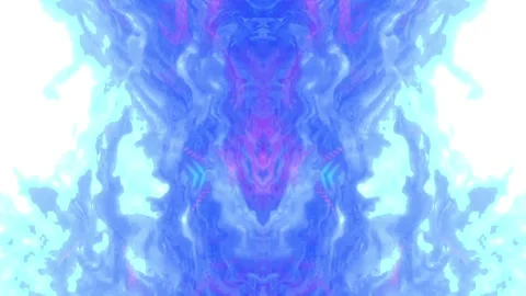 Abstract organic symmetrical motion background Stock-Footage 337935302