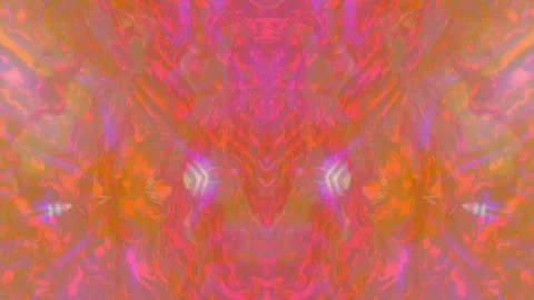Abstract organic symmetrical motion background Видео 342285865