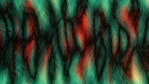 Abstract Organic Texture Background With Teal Red Vein Pattern 스톡 동영상 332302695
