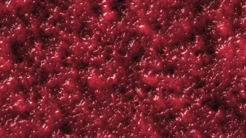 Abstract organic wet slime, brain biological matter background. Seething fl.. Stock Footage 336824732