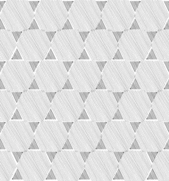 Abstract oriental pattern. Doodle arabic geometric seamless ornament Stock Illustration