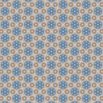 Abstract oriental seamless pattern carpet style Stock Illustration