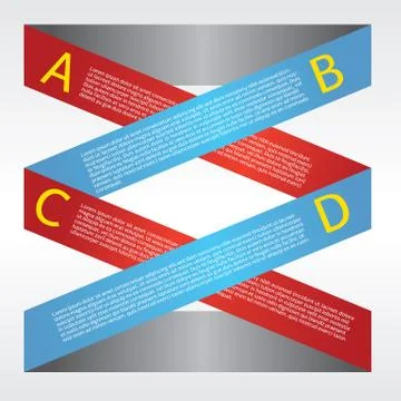 Abstract origami banner vector Stock Illustration