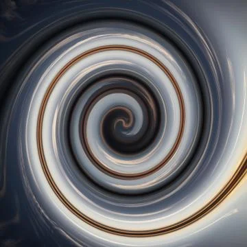 Abstract. The origin gray of the spiral galaxy in outer space. Stock Illustration