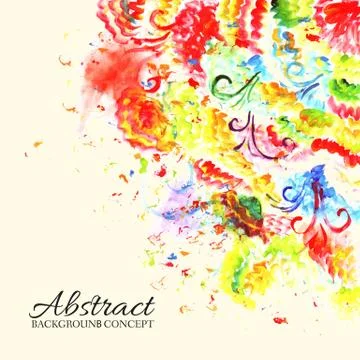 Abstract ornament background concept. Vector illustration design Stock Illustration