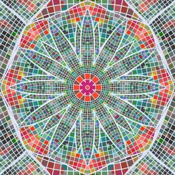 Abstract ornament background. Illustrazione stock