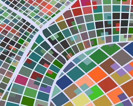 Abstract ornament background. Stock Illustration