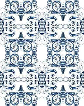 Abstract ornament background. Stock Illustration