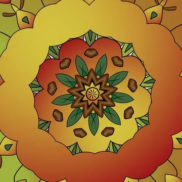 Abstract ornament background Stock Illustration