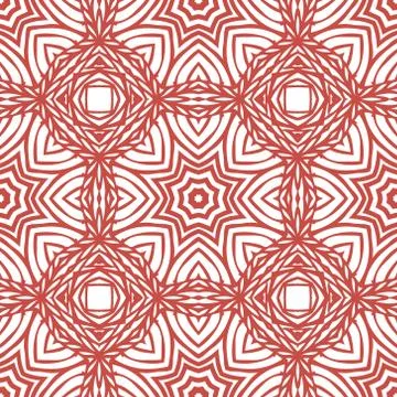 Abstract ornament background, seamless pattern. Stock Illustration