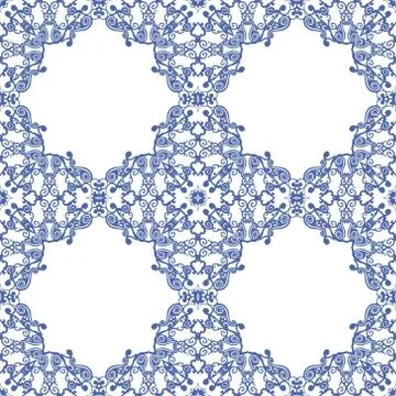 Abstract ornament background, seamless pattern. Stock Illustration