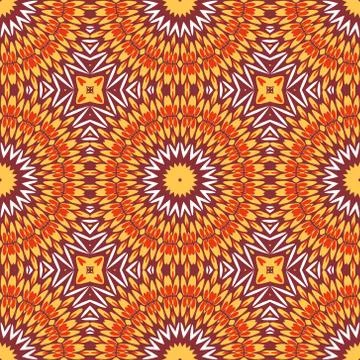 Abstract ornament background, seamless pattern. Stock Illustration