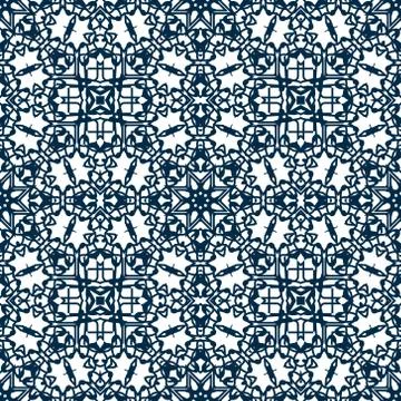 Abstract ornament background, seamless pattern. Stock Illustration