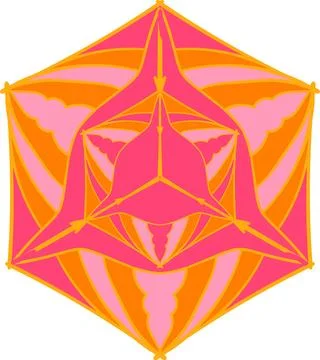 Abstract ornament. Doodle pattern. Vector illustration. Illustrazione stock