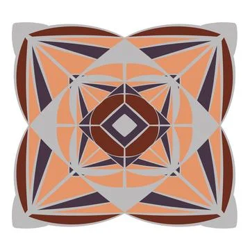 Abstract ornament. Doodle pattern. Vector illustration. Illustrazione stock