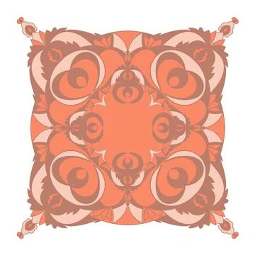 Abstract ornament. Doodle pattern. Vector illustration. Stock Illustration