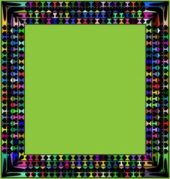 Abstract ornament frames Stock Illustration