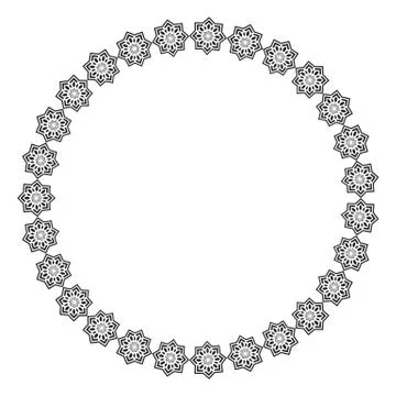 ABSTRACT ORNAMENT Stock Illustration