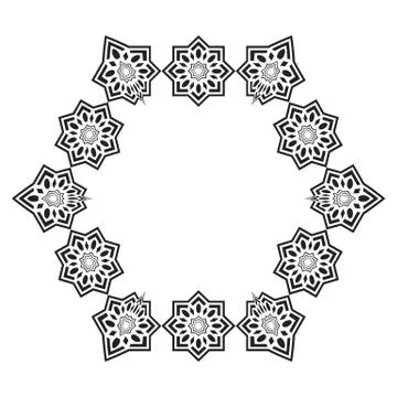 ABSTRACT ORNAMENT Stock Illustration