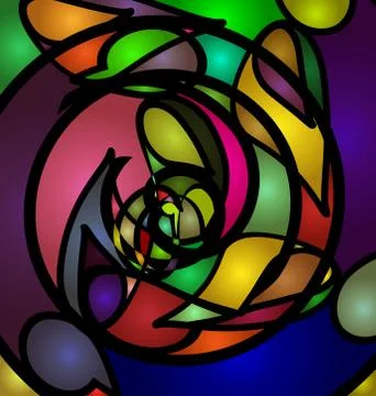 Abstract ornament image Stock Illustration