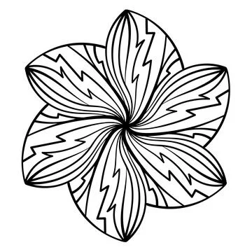 Abstract ornament. Mandala pattern. elegant lace doodle vector illustration. Illustrazione stock