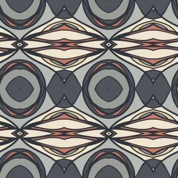 Abstract ornament pattern. kaleidoscope effect. Stockillustratie