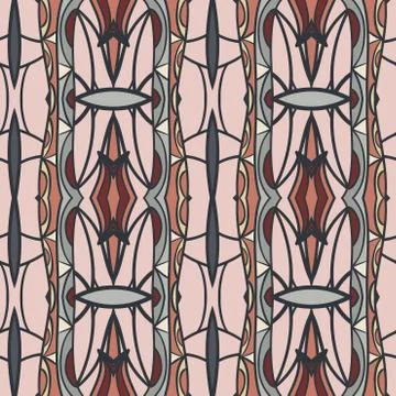 Abstract ornament pattern. kaleidoscope effect. 스톡 일러스트