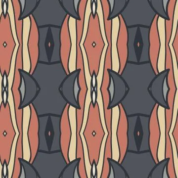 Abstract ornament pattern. kaleidoscope effect. Stock Illustration