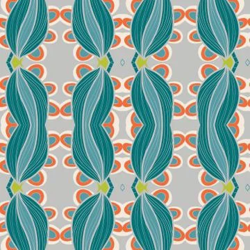 Abstract ornament pattern. kaleidoscope effect. Stock Illustration