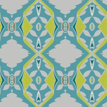Abstract ornament pattern. kaleidoscope effect. Stock Illustration
