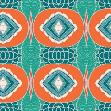 Abstract ornament pattern. kaleidoscope effect. 스톡 일러스트