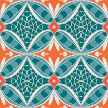 Abstract ornament pattern. kaleidoscope effect. 스톡 일러스트