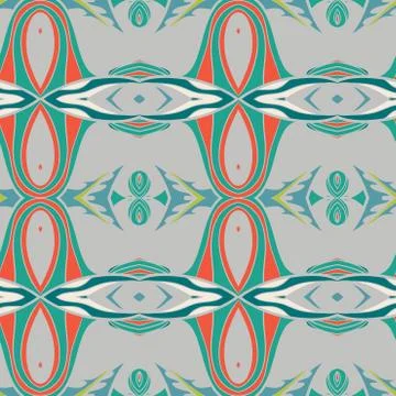Abstract ornament pattern. kaleidoscope effect. 스톡 일러스트