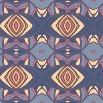 Abstract ornament pattern. kaleidoscope effect. Stock Illustration